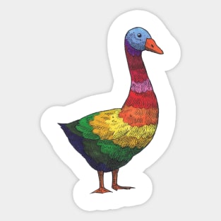 Pride Goose Sticker